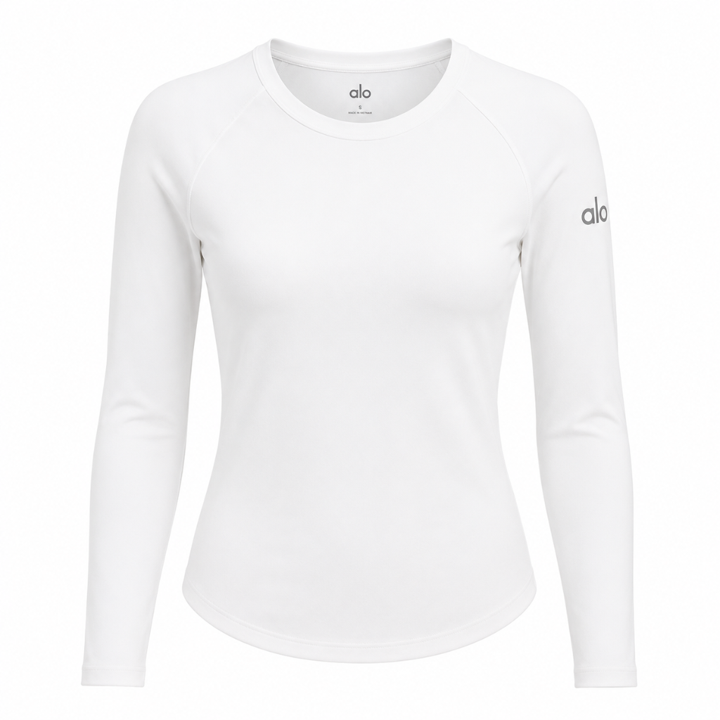 T-shirt Alo Manches Longues - Blanc