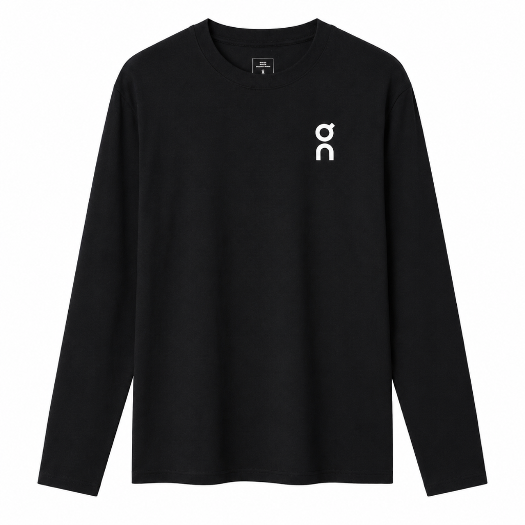 T-shirt On Manches Longues Noir