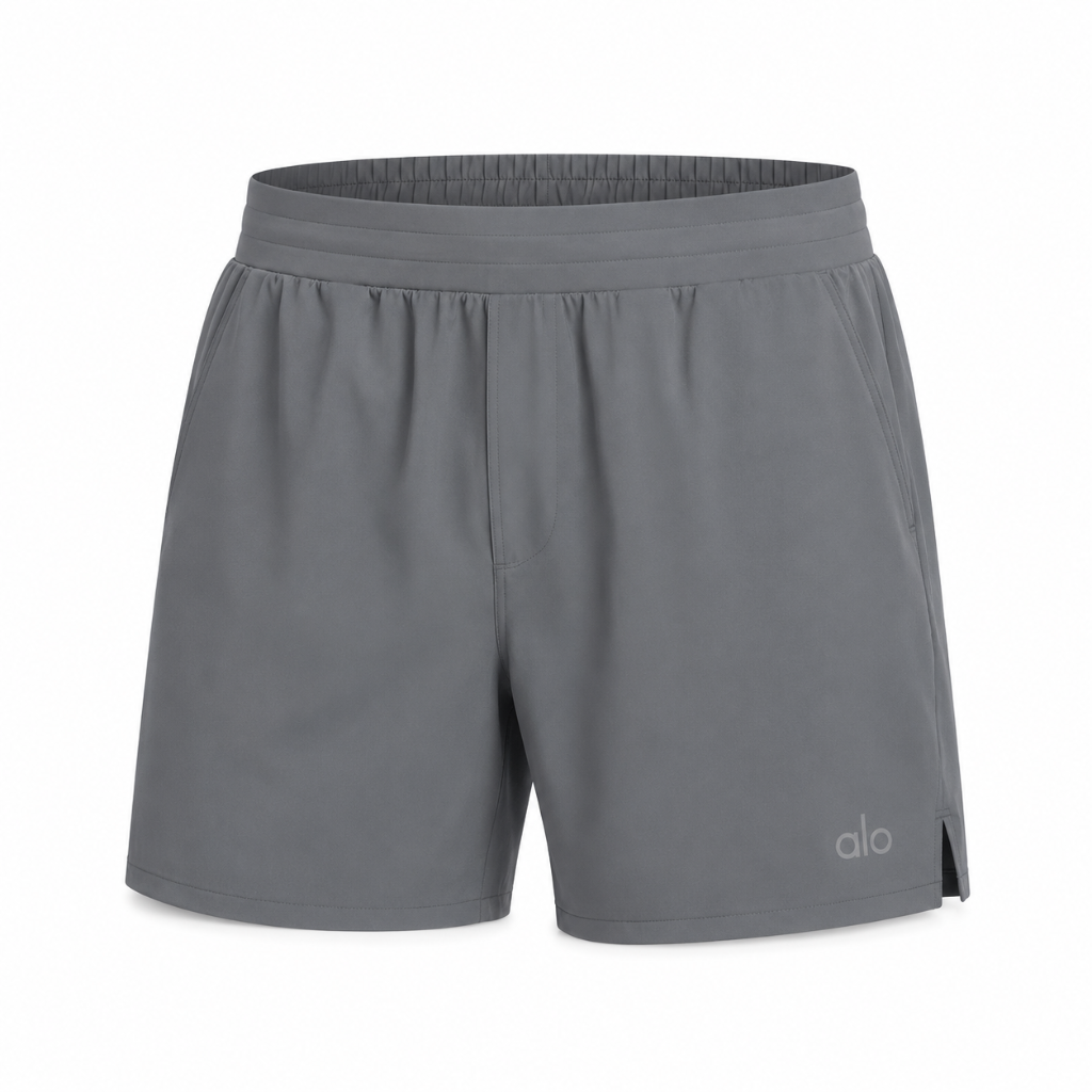 Short Alo Sport - Gris Anthracite