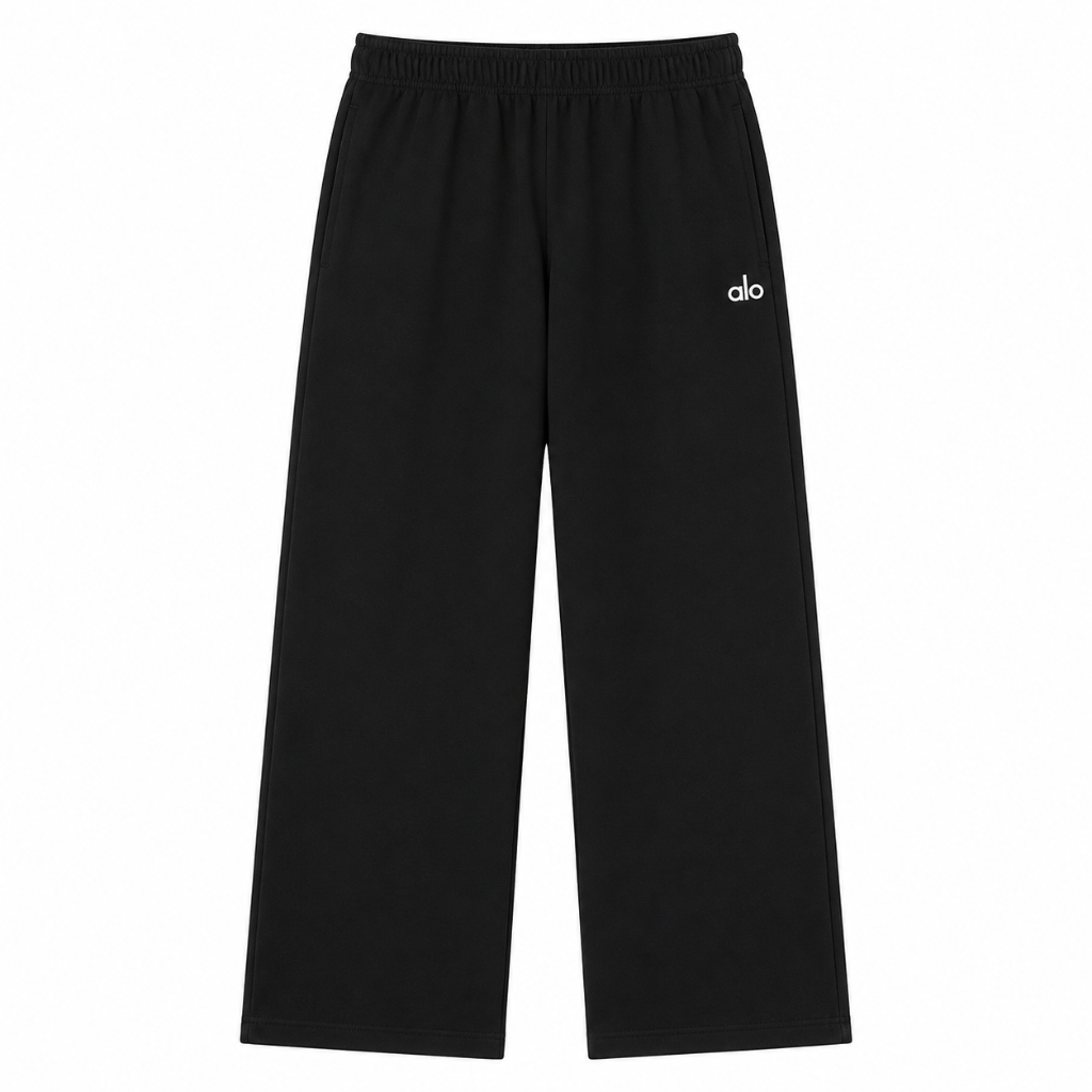 Jogging Alo Wide Leg Noir