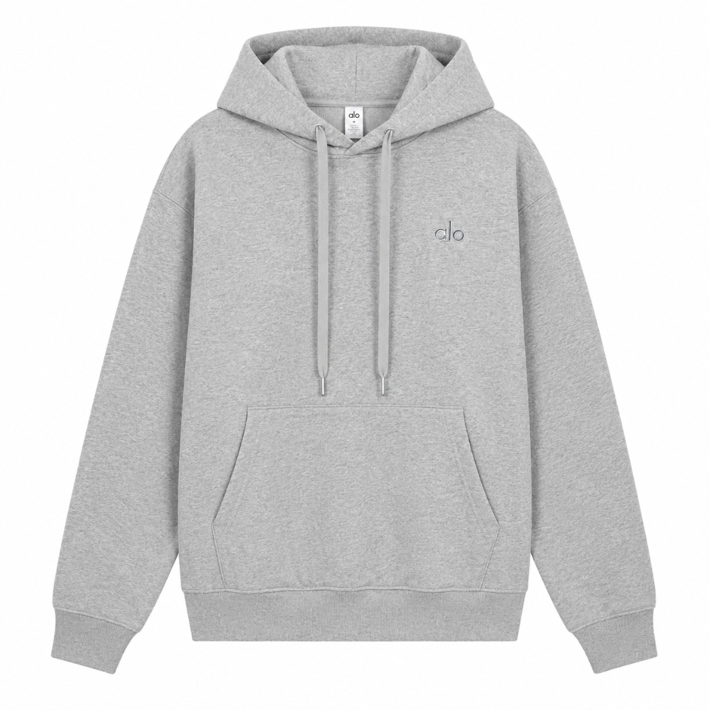 Sweat à Capuche Alo Gris