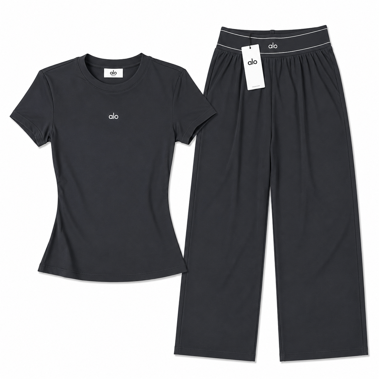 Ensemble Alo Gris Anthracite