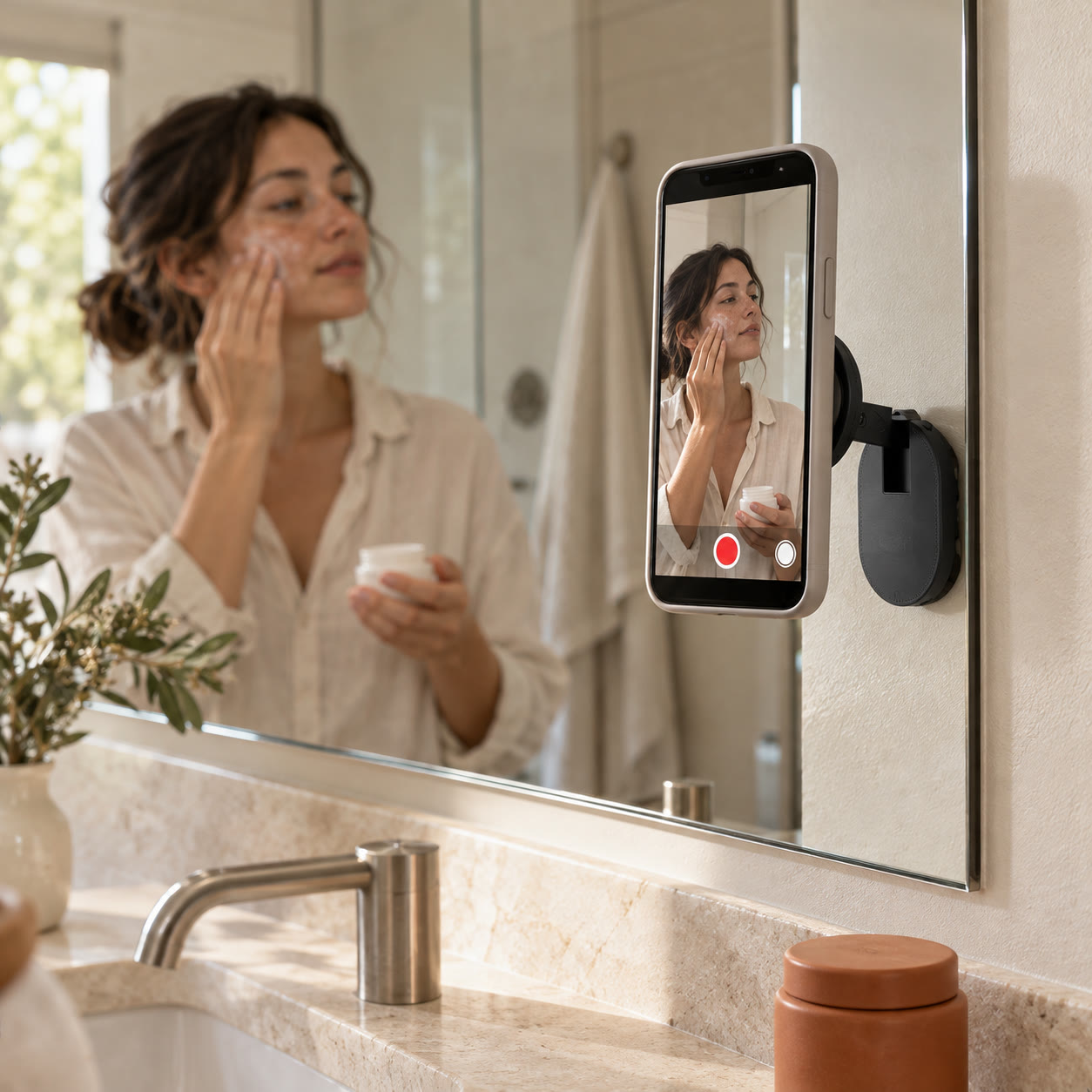 Bathroom mirror