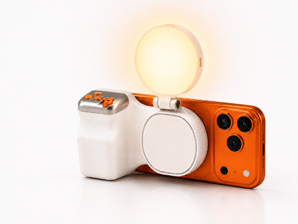 Vantaje™ Magnetic Photo Grip + Light