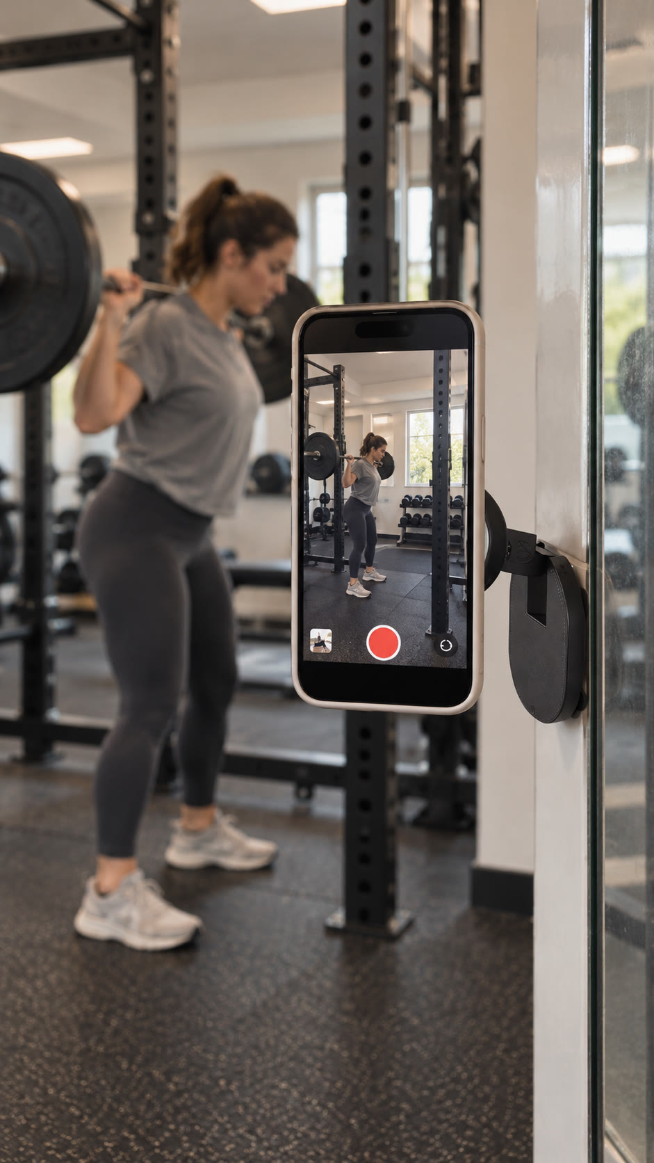 Gym mirror