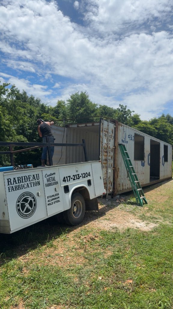 Rabideau Fabrication shop and crew
