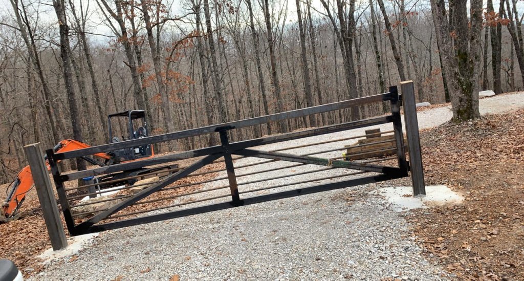 Gates & Fencing — Rabideau Fabrication custom steel work