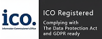 ICO Registered, Data Protection Act & GDPR ready