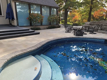 Pool terrace renovation