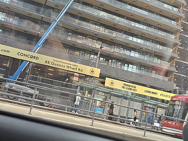 Queens Wharf high-rise exterior access work