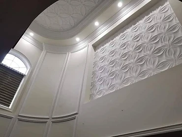 Custom wall and ceiling millwork