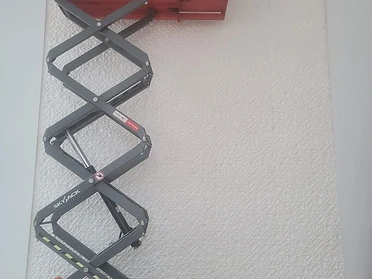 High-wall interior finish installation