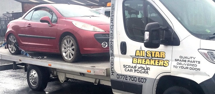 Allstar Breakers vehicle collection truck