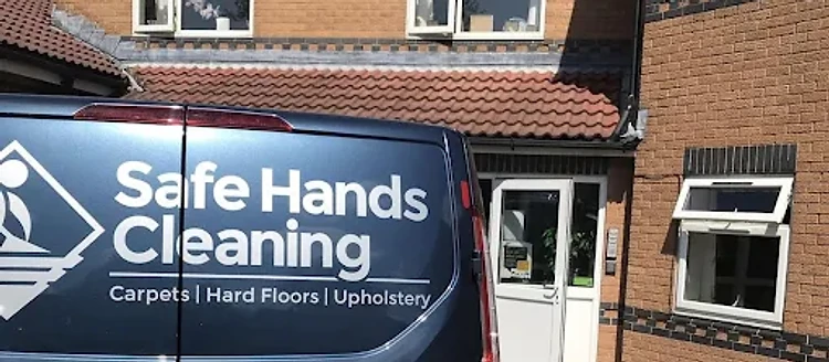 Safe Hands Carpet Cleaning van in Bolton