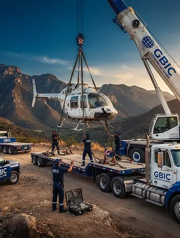 Recuperación de Aeronaves: Rescate & Traslado de Aeronaves — Servicios Aéreos GBIC®