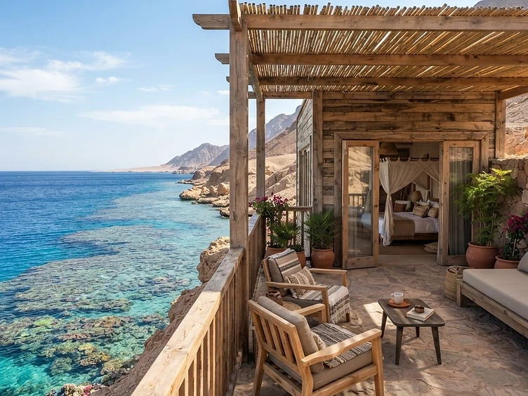 Jaz Fanara Resort in Sharm El Sheikh, Egypt — Sea-View Rooms