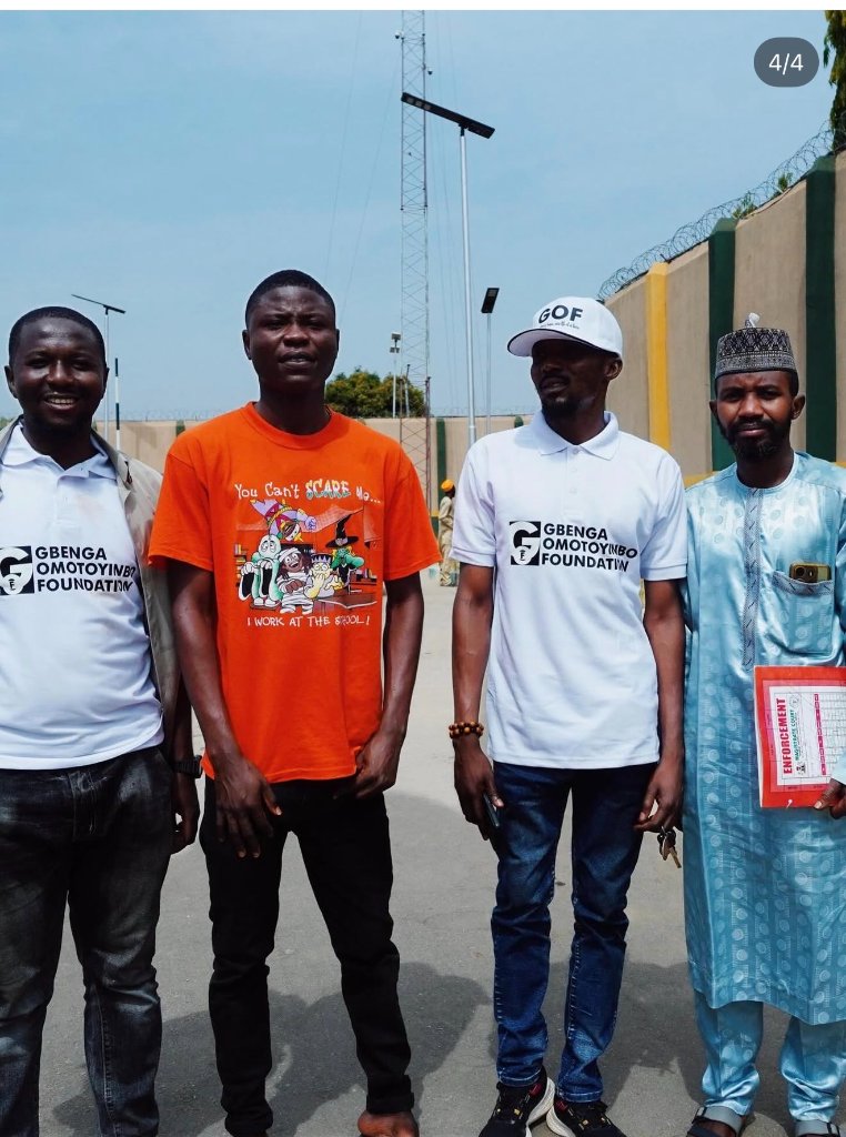 Foundation outreach team on-site