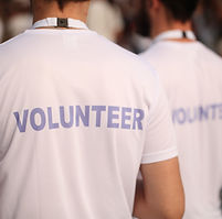 Volunteers supporting the community