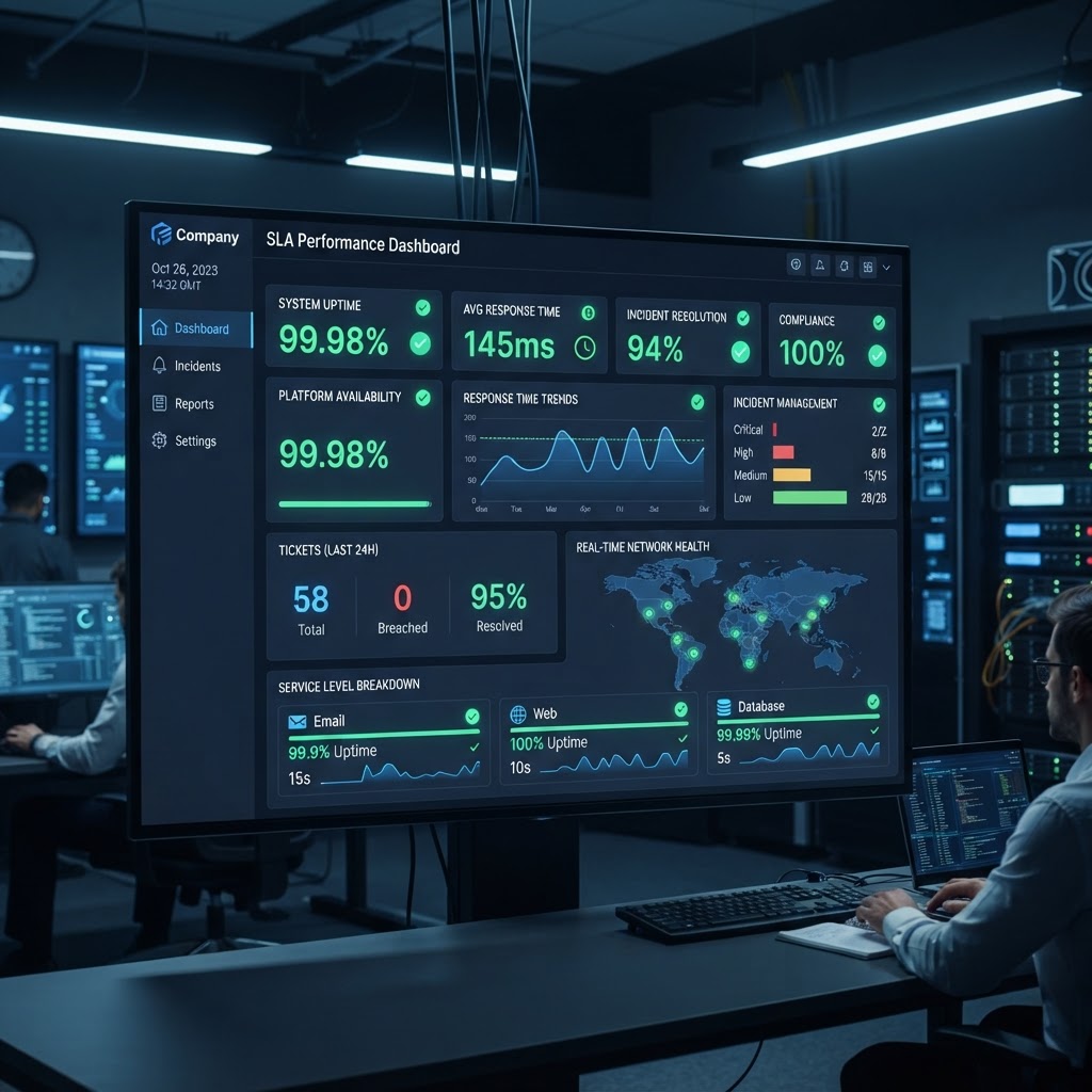SLA Management for IT Field Service Providers in the FM Sector