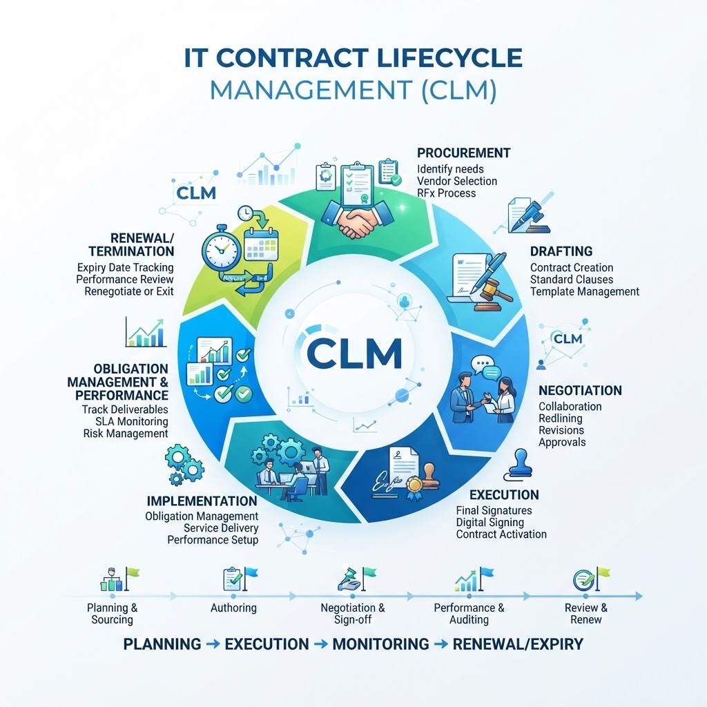 IT Contract Lifecycle Management: A Complete Guide for UK Businesses