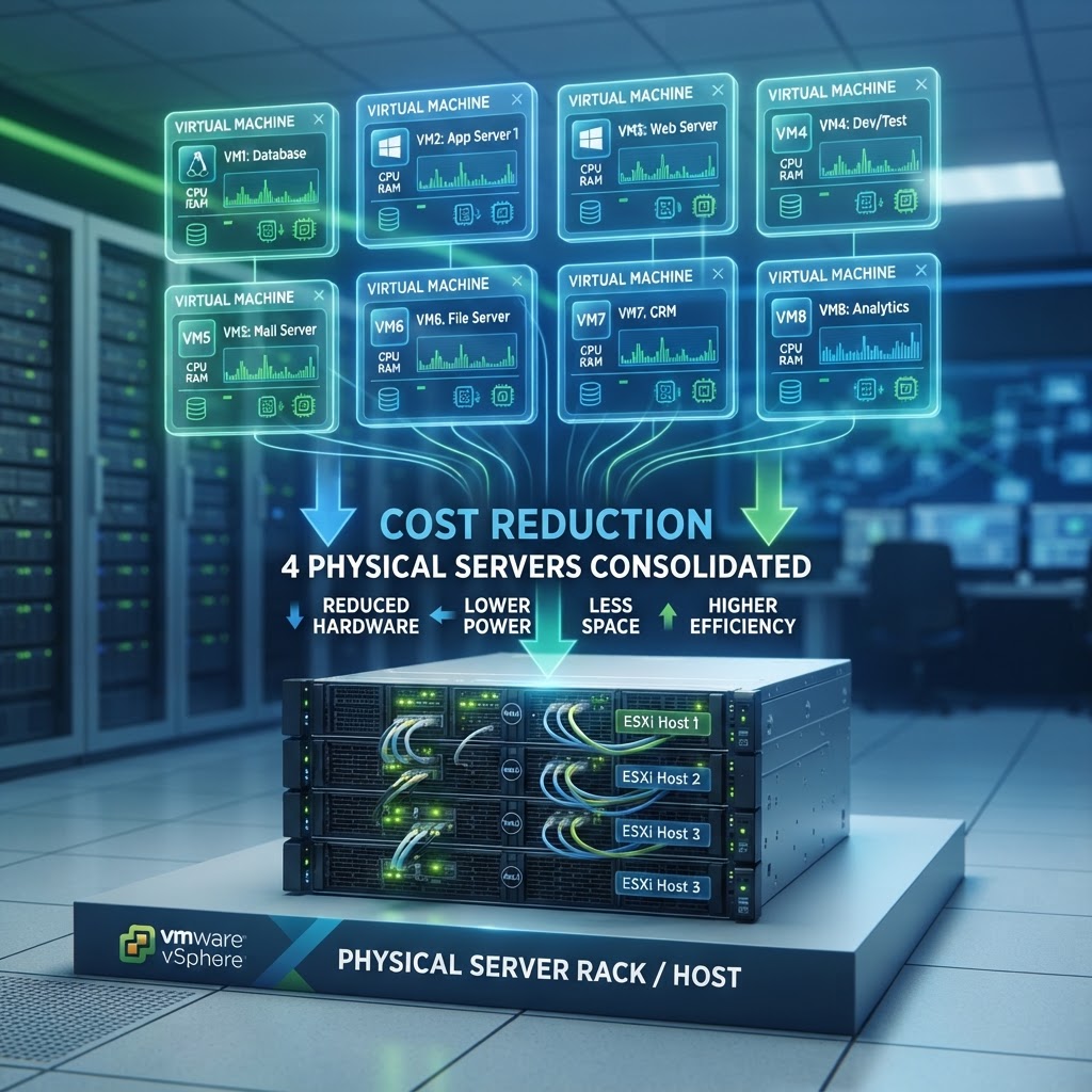 VMware Virtualization: How It Cuts Infrastructure Costs for SMEs
