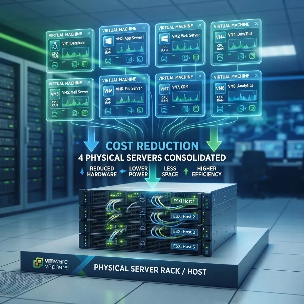 VMware Virtualization: How It Cuts Infrastructure Costs for SMEs