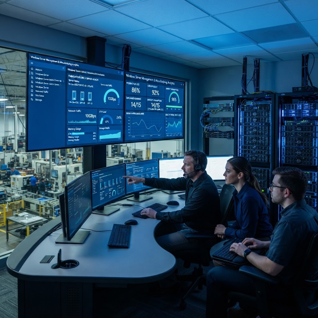 Windows Server Management Eliminates Unplanned Downtime for Precision Manufacturer