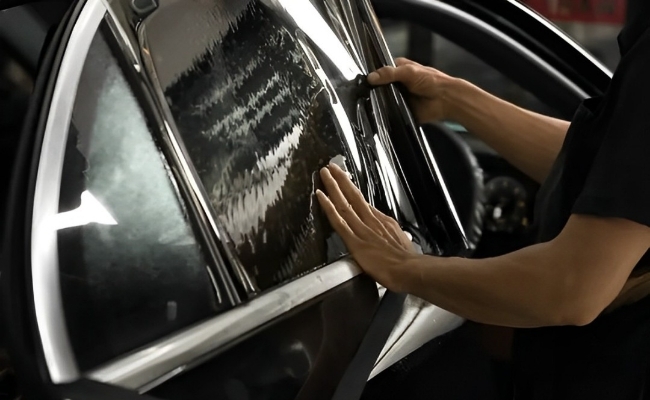 Ceramic tint — heat rejection that looks this clean.