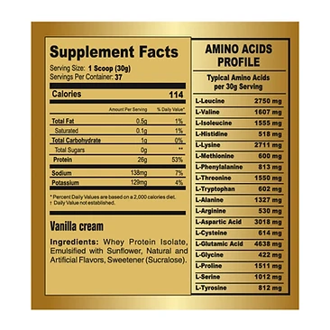 Iso Gold Whey 1.1Kg 2