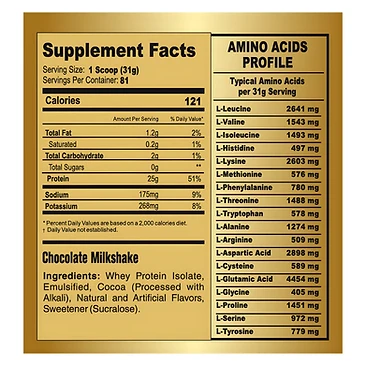 Iso Gold Whey 5.5 Lb - Level Pro 2