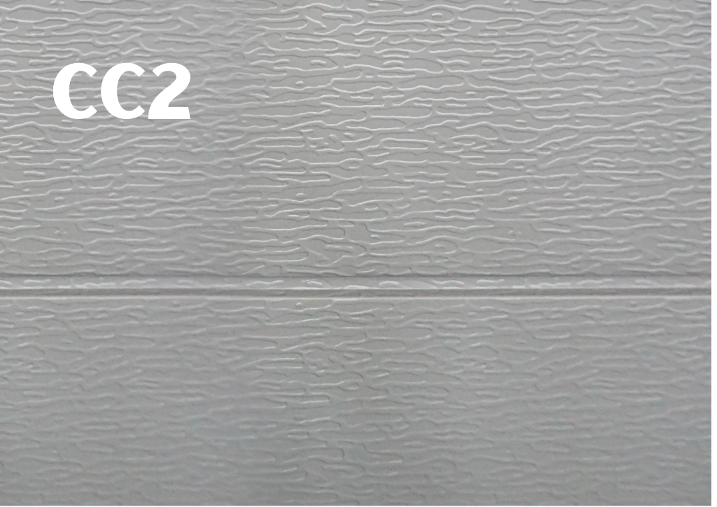 CC2 light grey textured cladding sample.