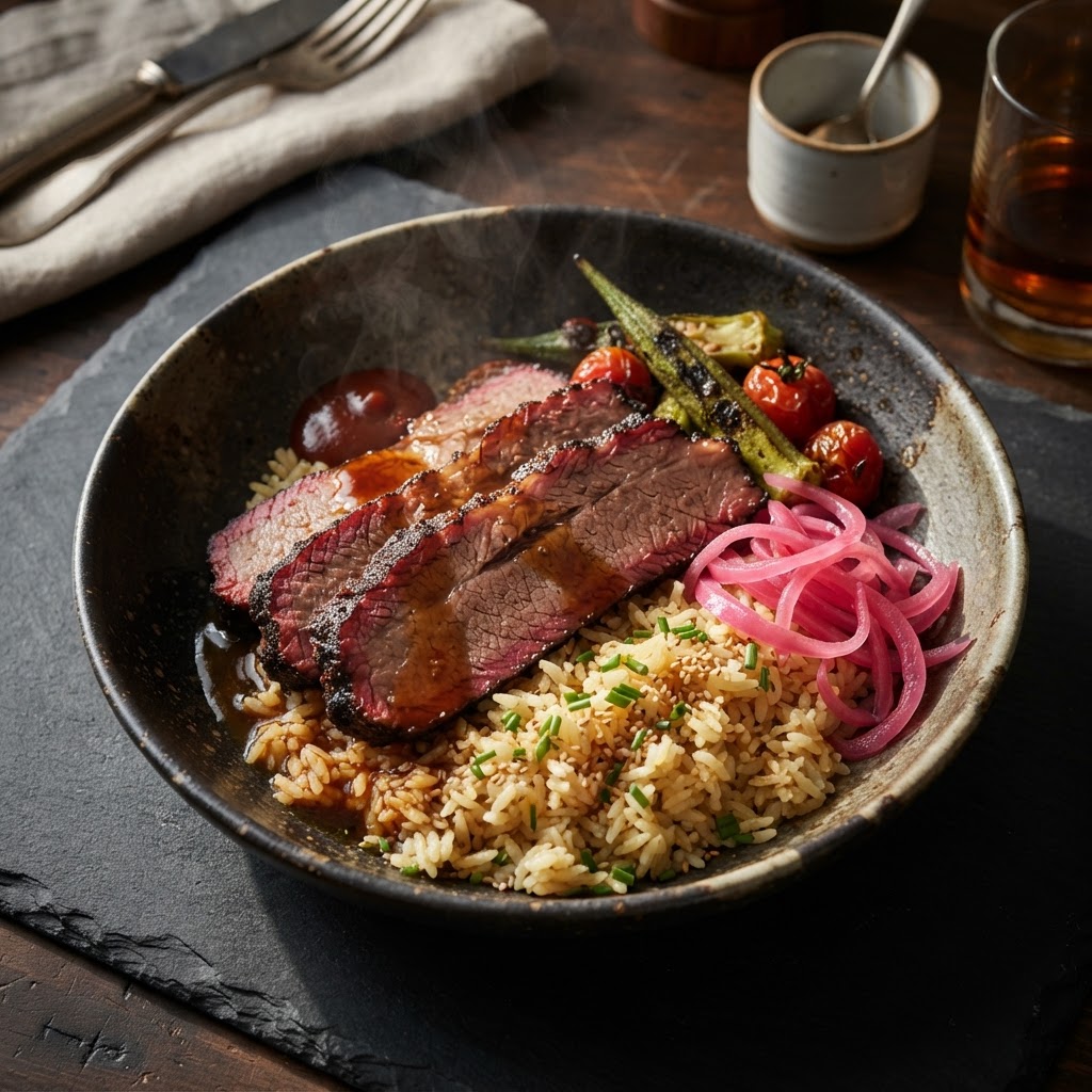 Smoked Brisket Bento