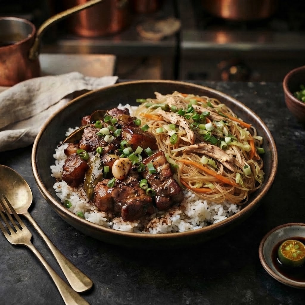 Adobo Pancit Rice