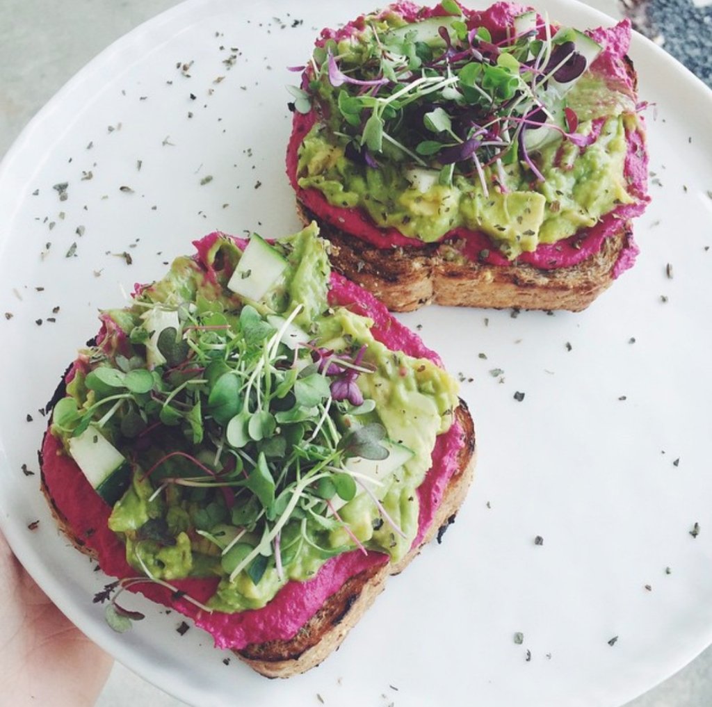 Beet Toast