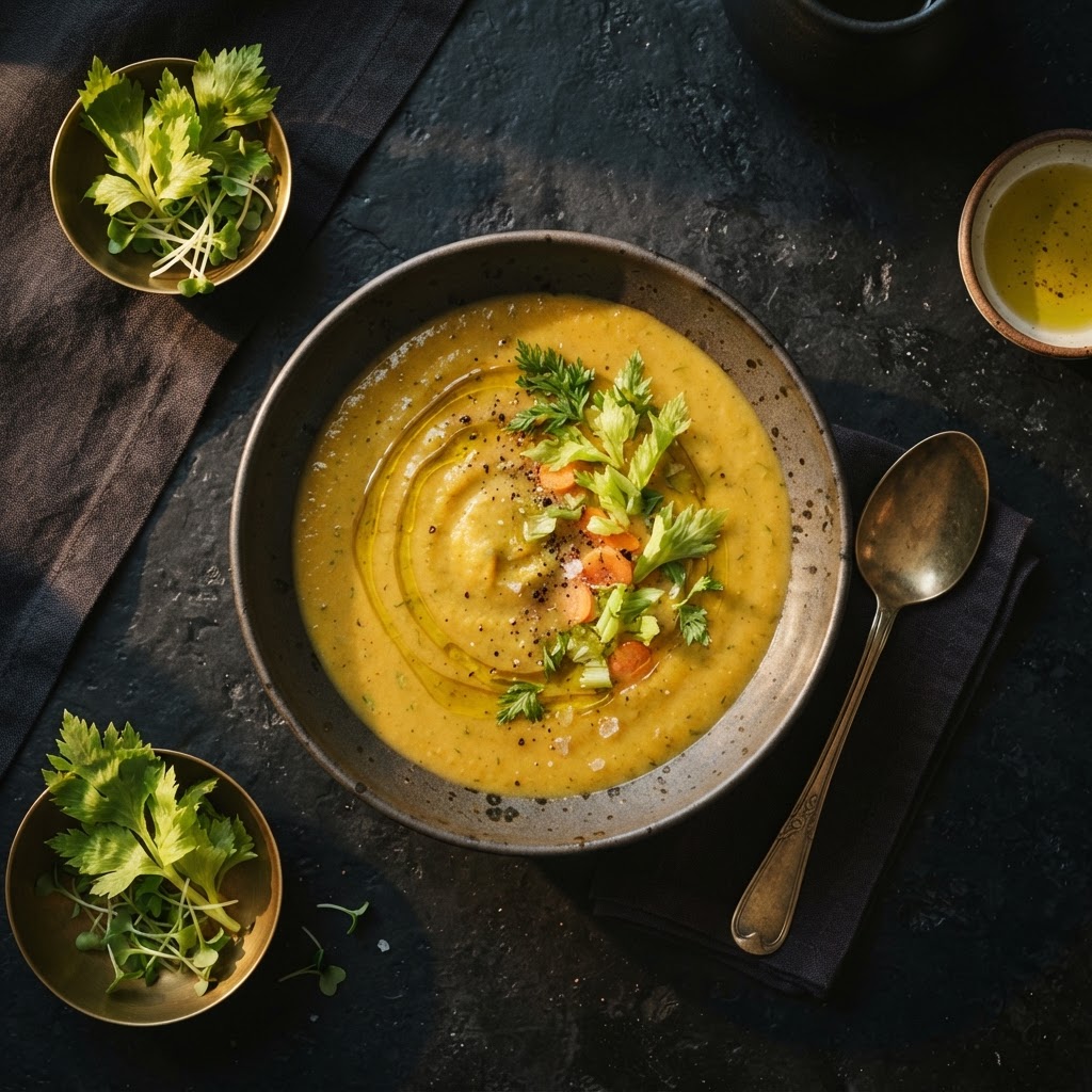 Celery-Carrot Soup