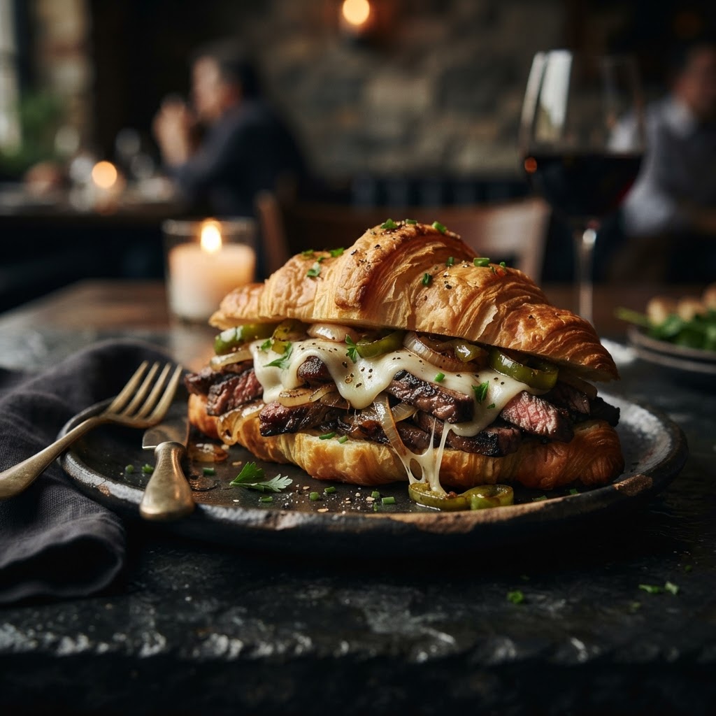 Philly Steak Croissant