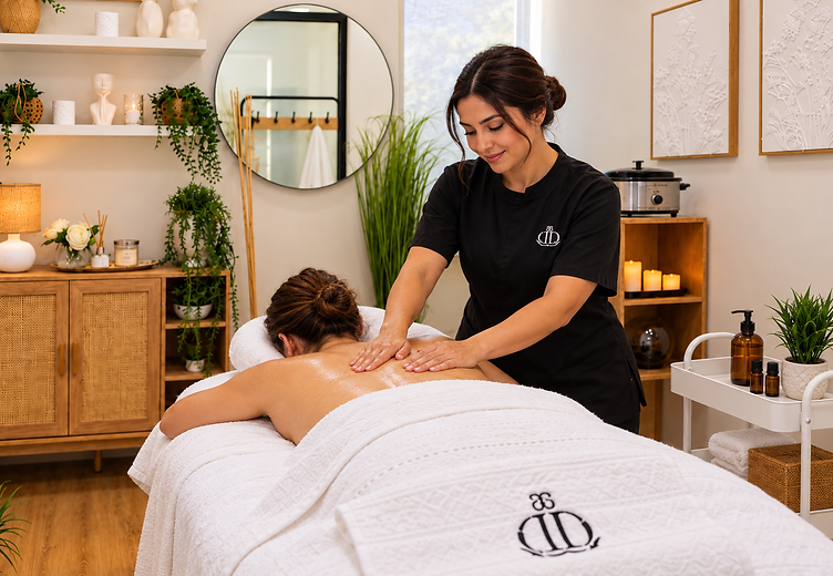 Aromatherapy massage