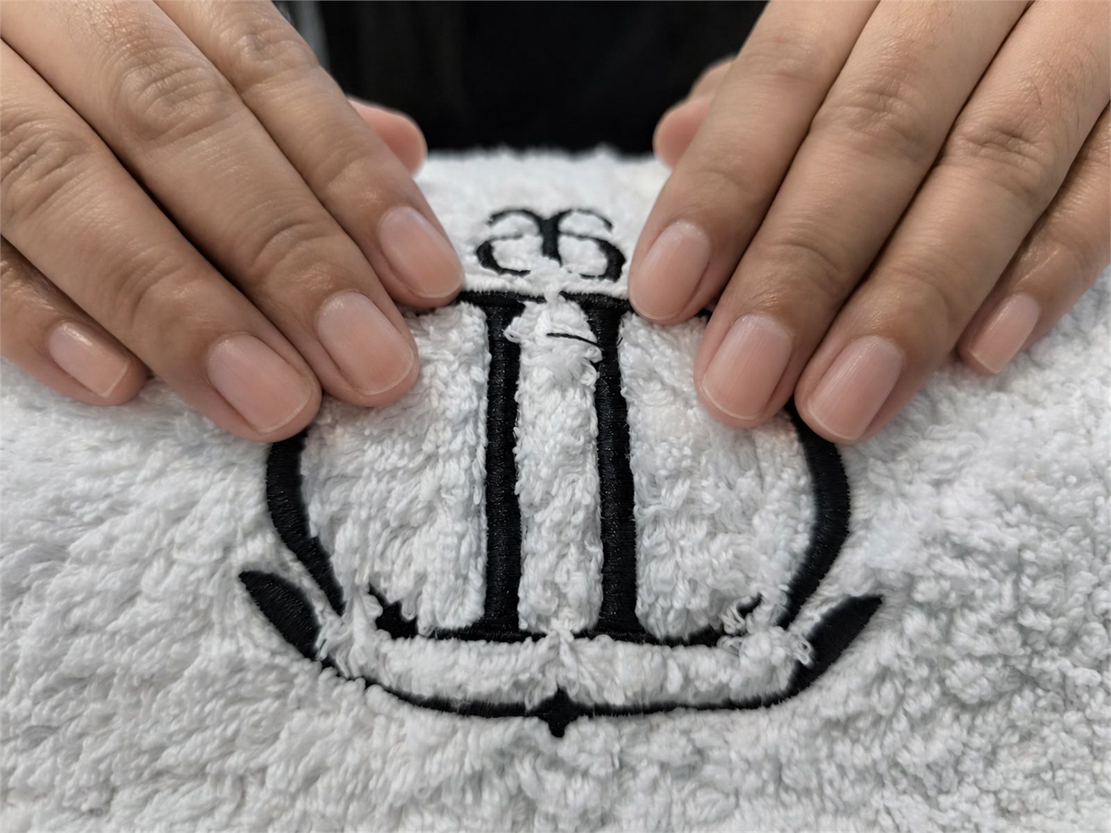 Manicure — before