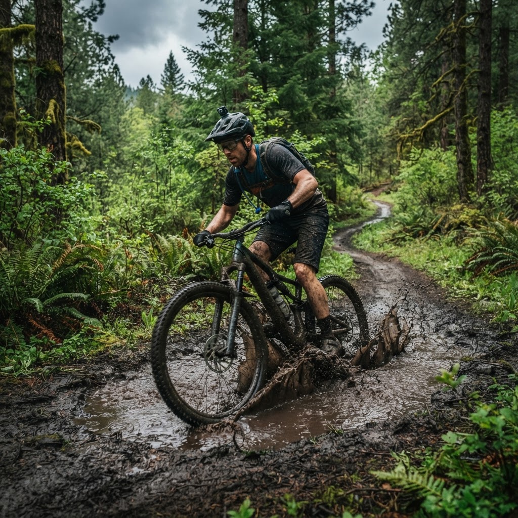 Spring Mud Season in Spokane: When and Where to Ride