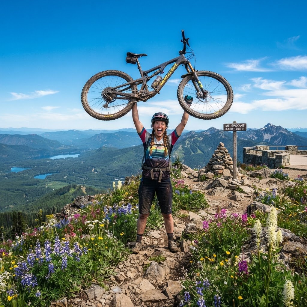 Mount Spokane Alpine Riding: Conquering the 5,883-Foot Summit