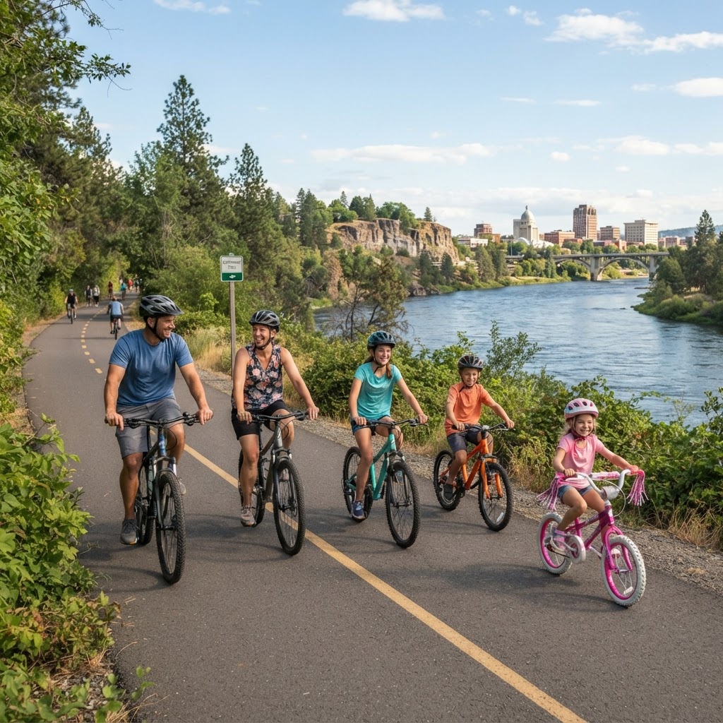 Spokane Family Cycling