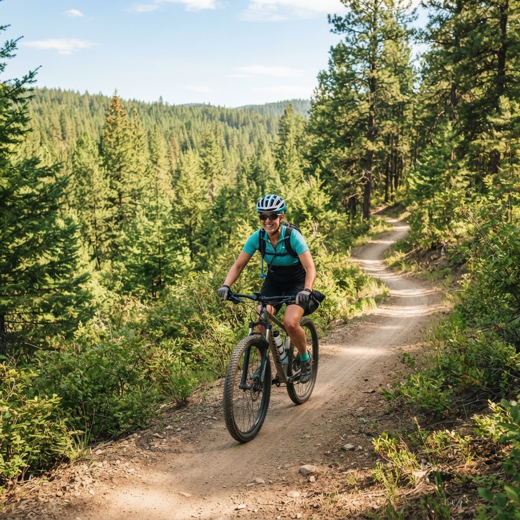 Best Beginner Mountain Bike Trails in Spokane