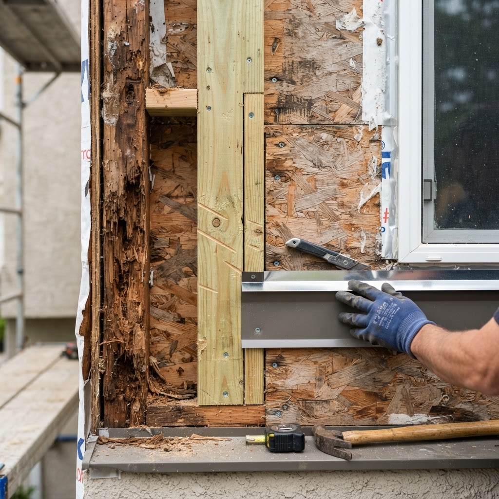 Dry Rot Repair Dry Rot Repair contractor in Sacramento — Apex Line Construction