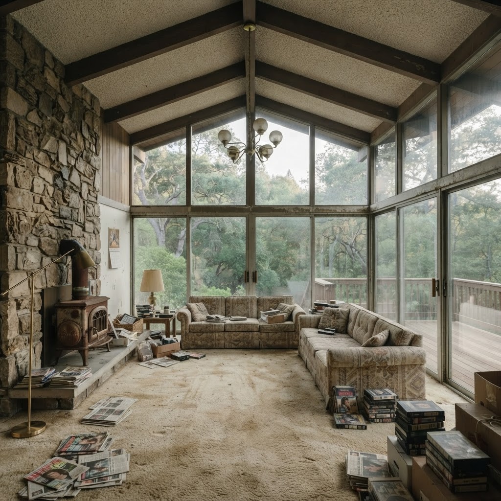 Mid-Century Living Renewal — before renovation by Apex Line Construction