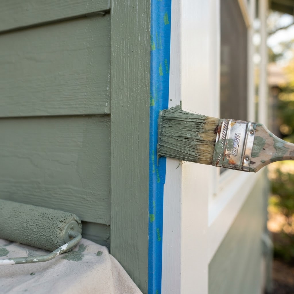 Exterior Remodeling & Painting thumbnail 2 — Apex Line Construction