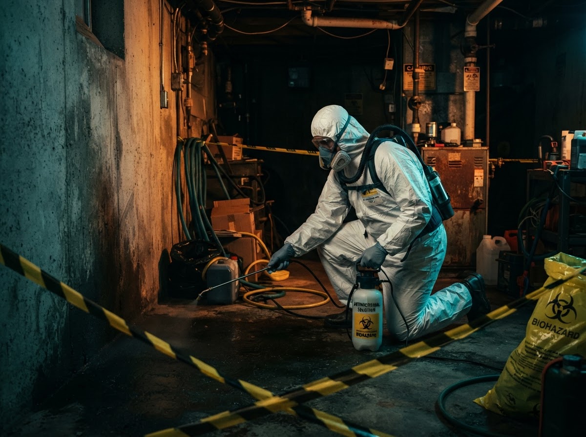 Sewage Backup Removal