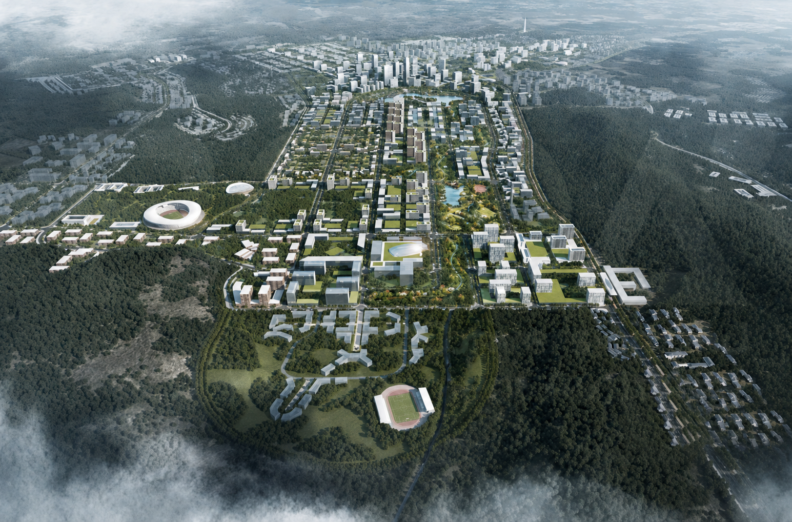 New Clark City Airport Road 렌더링