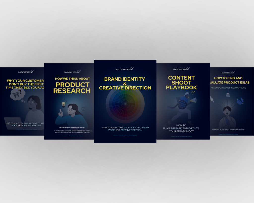 Commerce Club Resource Library — E-commerce project cover