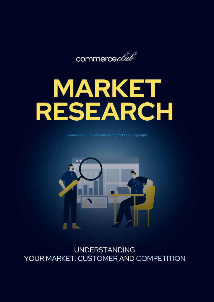 Commerce Club resource cover page for the mentorship curriculum