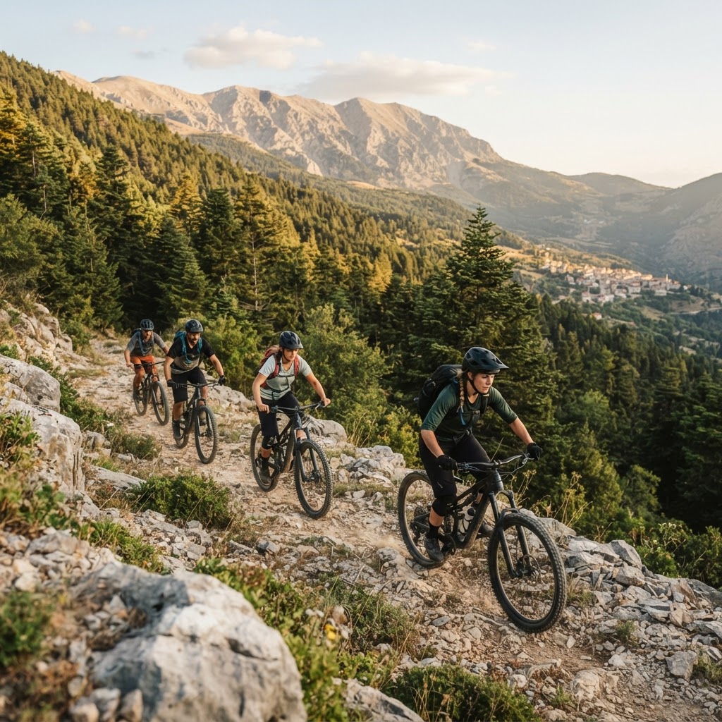 Private Guided Mountain Bike Adventure
